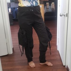 loveless zm oversized lagenlook cargo pockets jogger style pants M